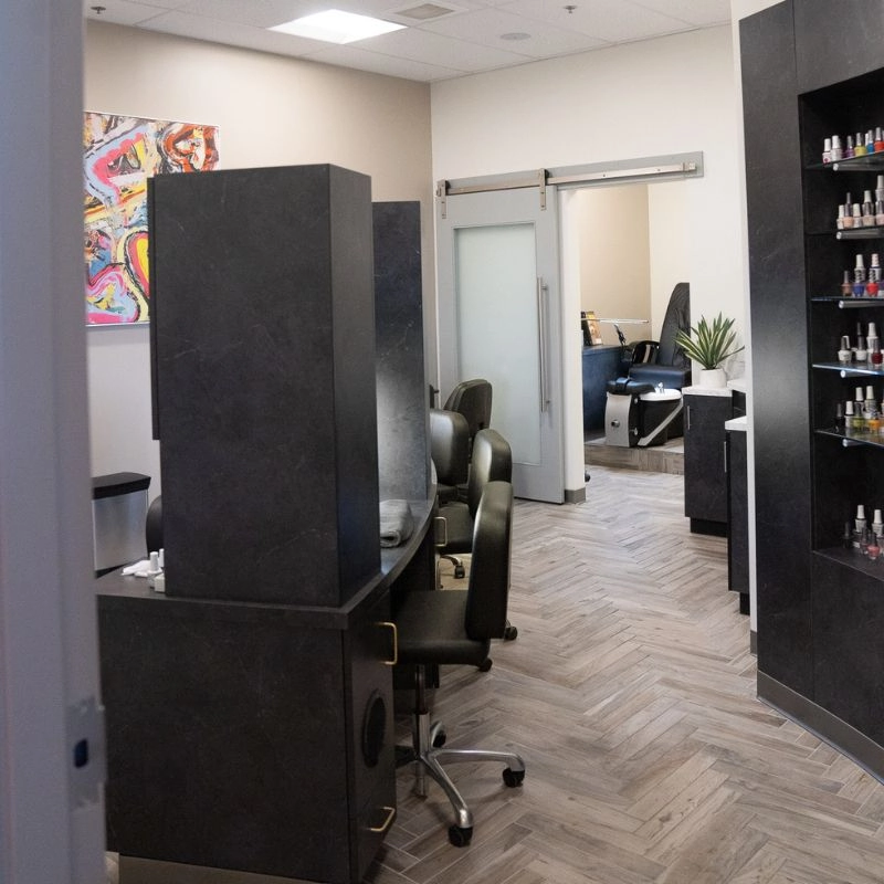 Technician Stations at our Pickerington Salon